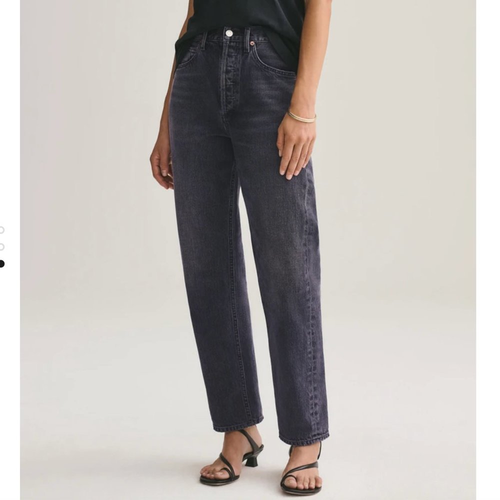 AGOLDE 90'S Mid Rise Loose Fit in Photogram 26 27